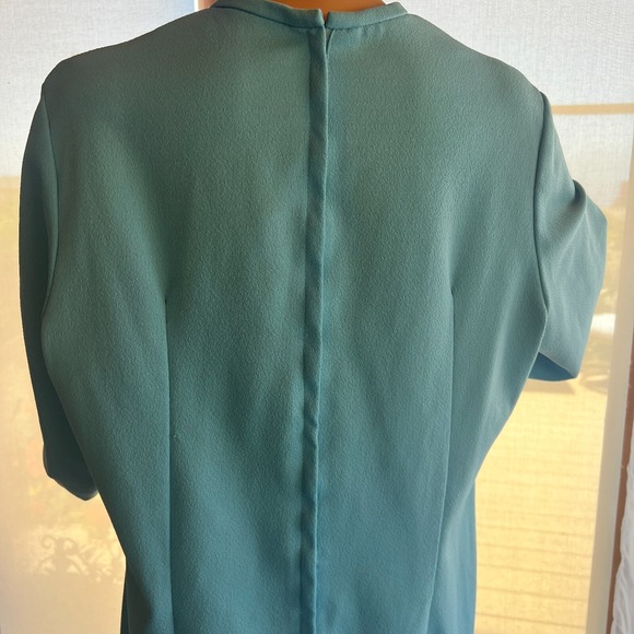 Vintage Blue Long Sleeve Dress Costume Basic – L/XL - Picture 4 of 11